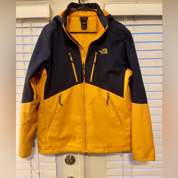 The North Face Other - North Face Men’s Apex Elevation Jacket in size medium, yelloww and navy blue